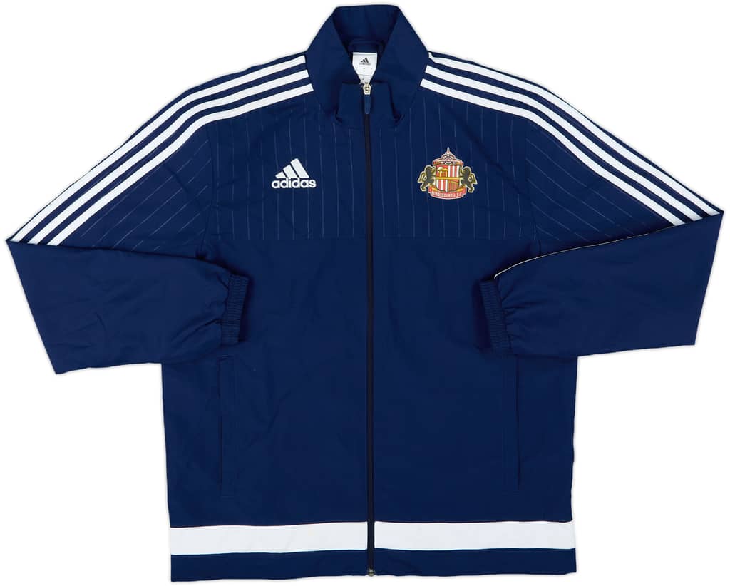 2015-16 Sunderland adidas Track Jacket - 8/10 - (M)