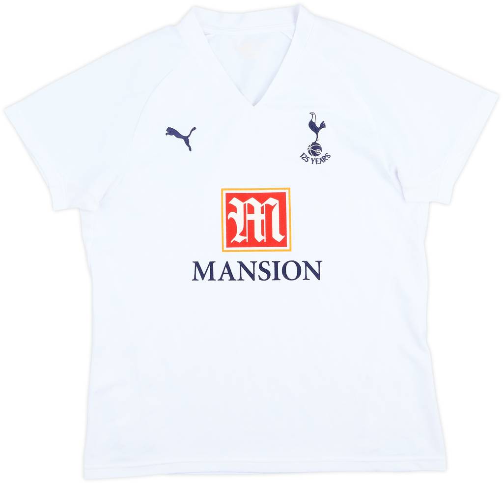 2007-08 Tottenham Home Shirt - 8/10 - (Women's XL)
