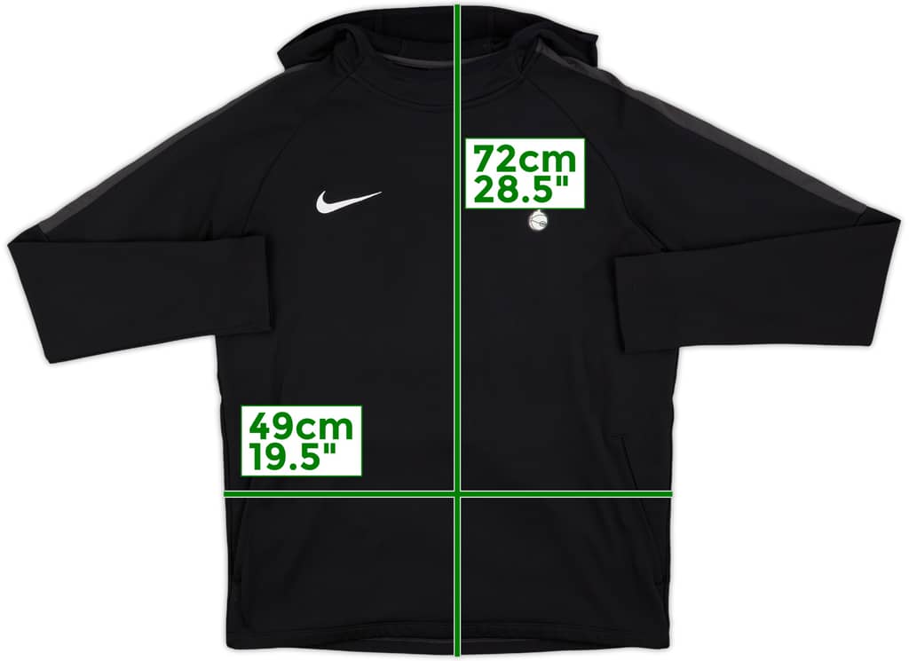 2020-21 Tottenham Nike Hooded Top - 8/10 - (M)