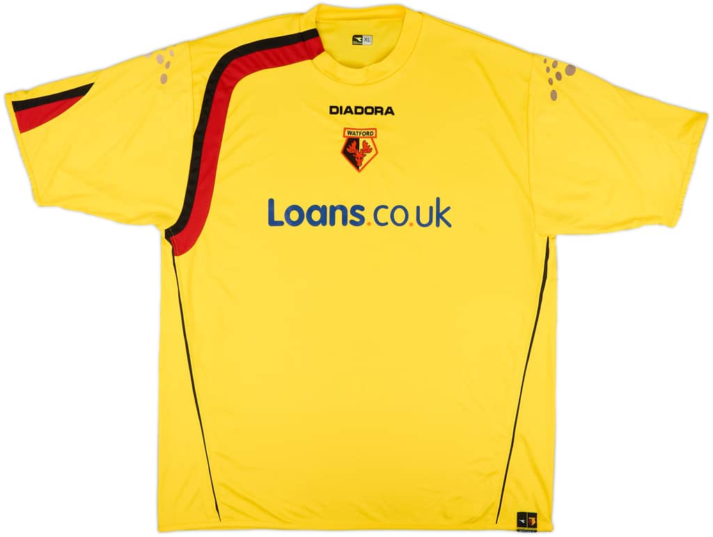 2005-06 Watford Home Shirt - 9/10 - (XL)
