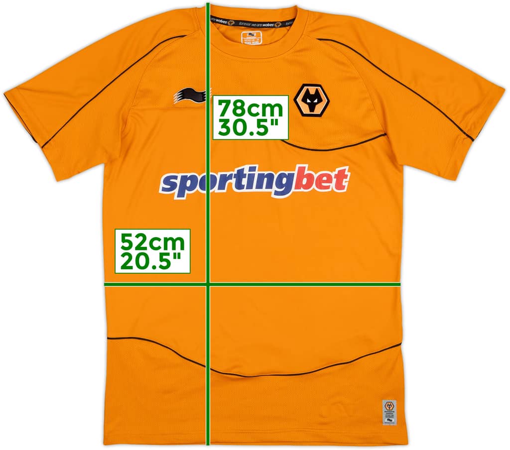 2011-12 Wolves Home Shirt - 9/10 - (M)