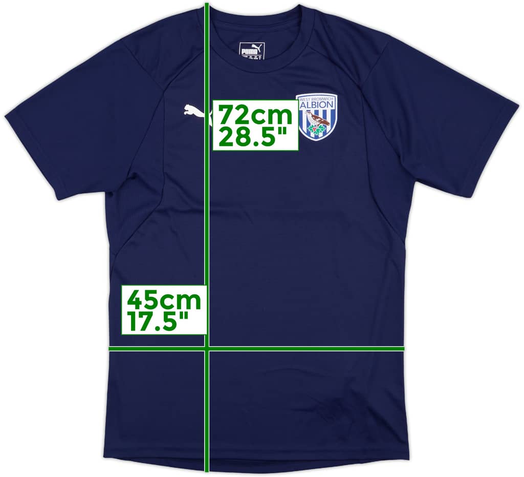 2018-19 West Brom Puma Training Shirt - 9/10 - (S)