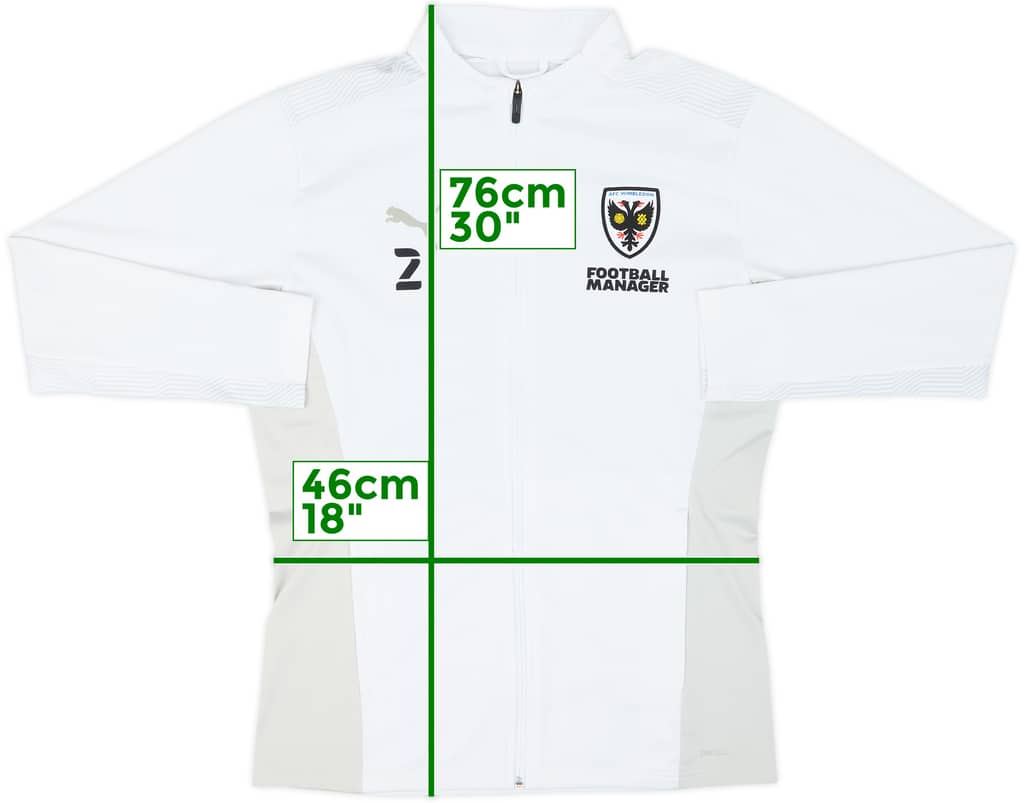 2021-22 Wimbledon Puma Player Issue Track Jacket #2 - 8/10 - (M)