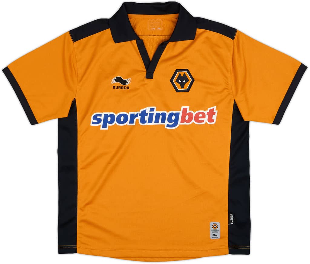 2010-11 Wolves Home Shirt - 9/10 - (XS)