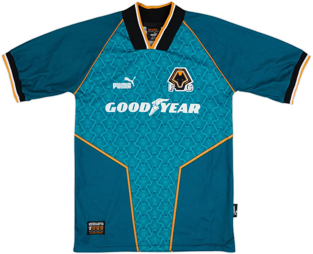 1996-97 Wolves Away Shirt - 8/10 - (S)