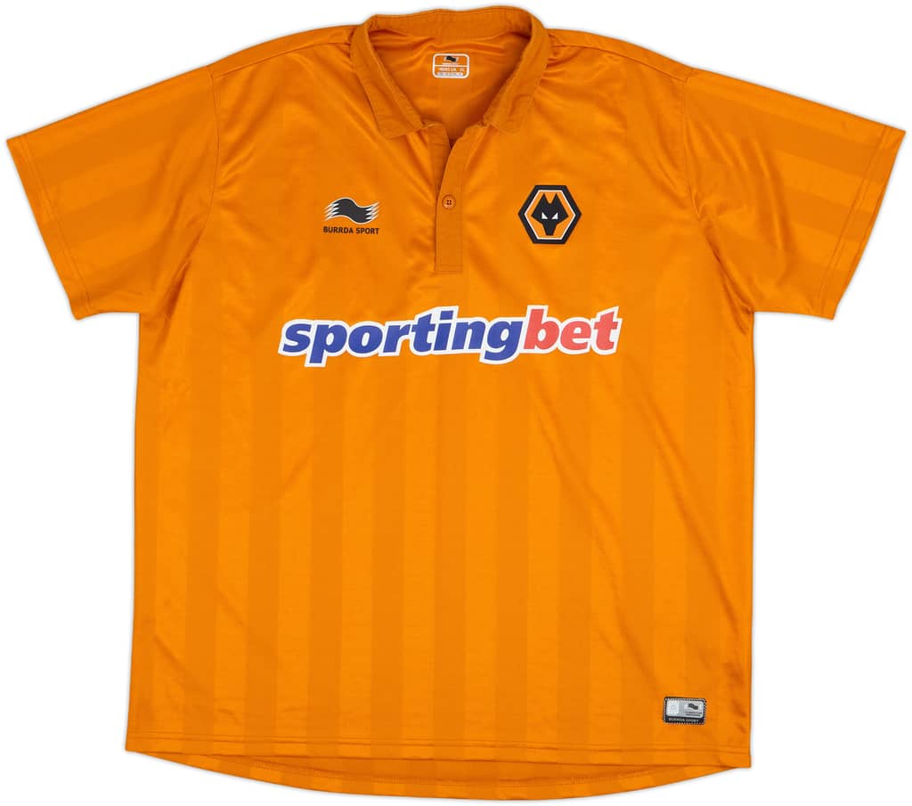 2012-13 Wolves Home Shirt - 8/10 - (XL)
