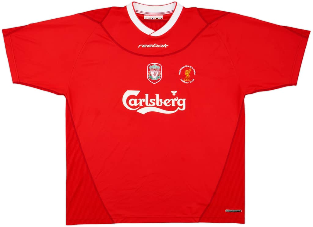 2002-04 Liverpool 'Worthington Cup Final' Home Shirt - 9/10 - (XL)