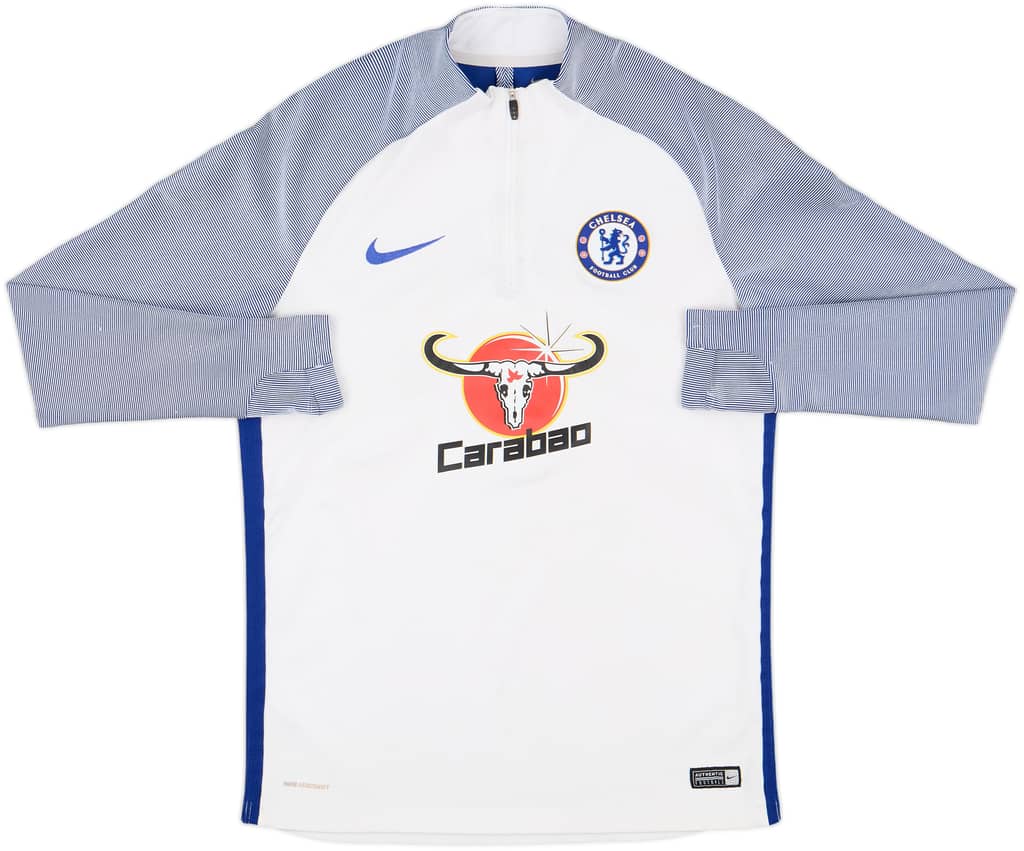 2017-18 Chelsea Nike Dri-Fit 1/4 Zip Drill Top - 8/10 - (M)