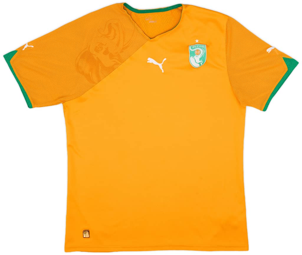 2010-11 Ivory Coast Home Shirt - 8/10 - (L)