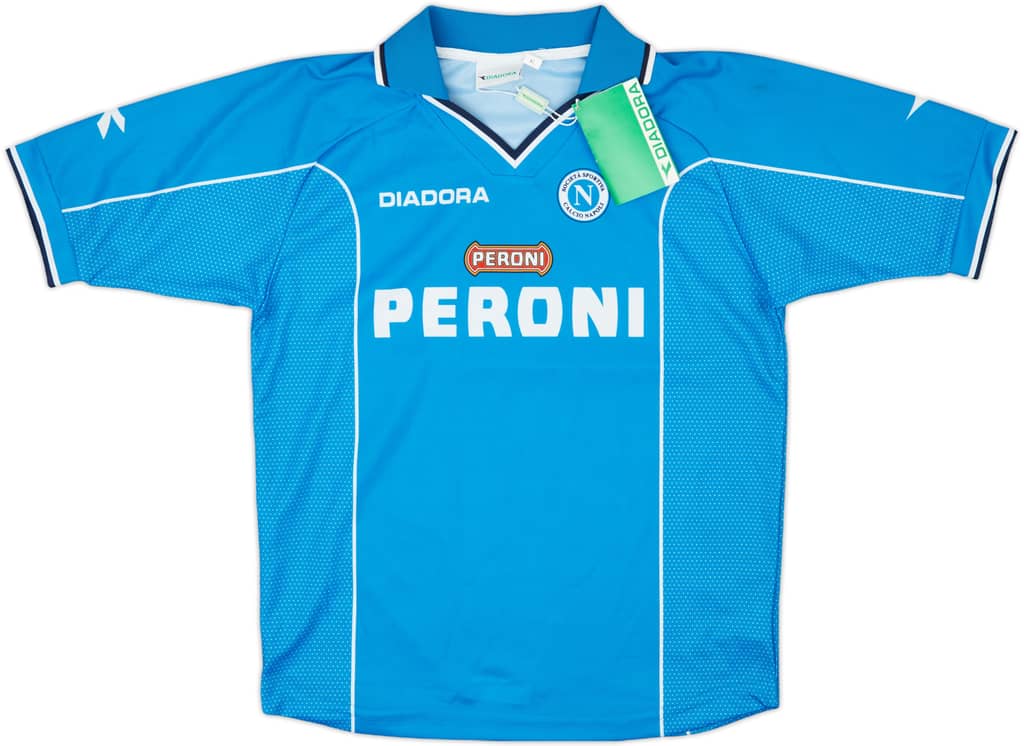 2000-01 Napoli Home Shirt (XL.Boys)