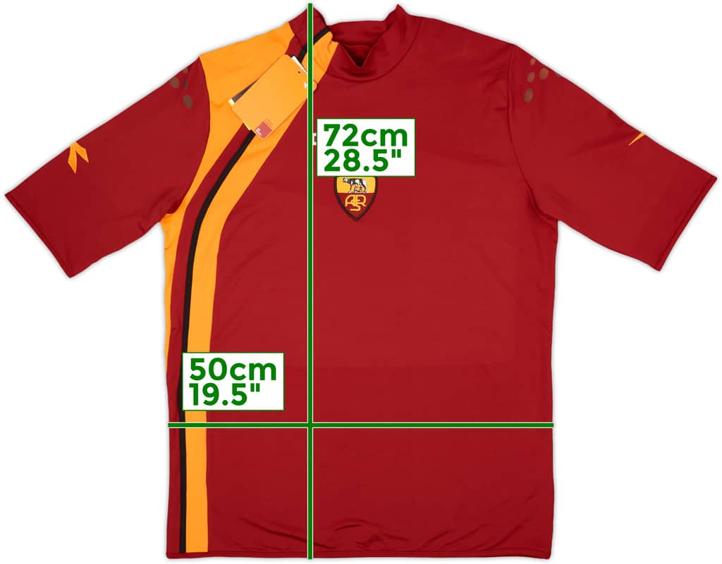 2005-06 Roma Home Shirt (L)