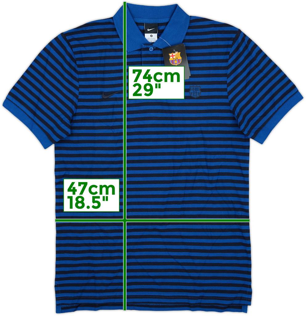 2011-12 Barcelona Nike Polo Shirt (M)