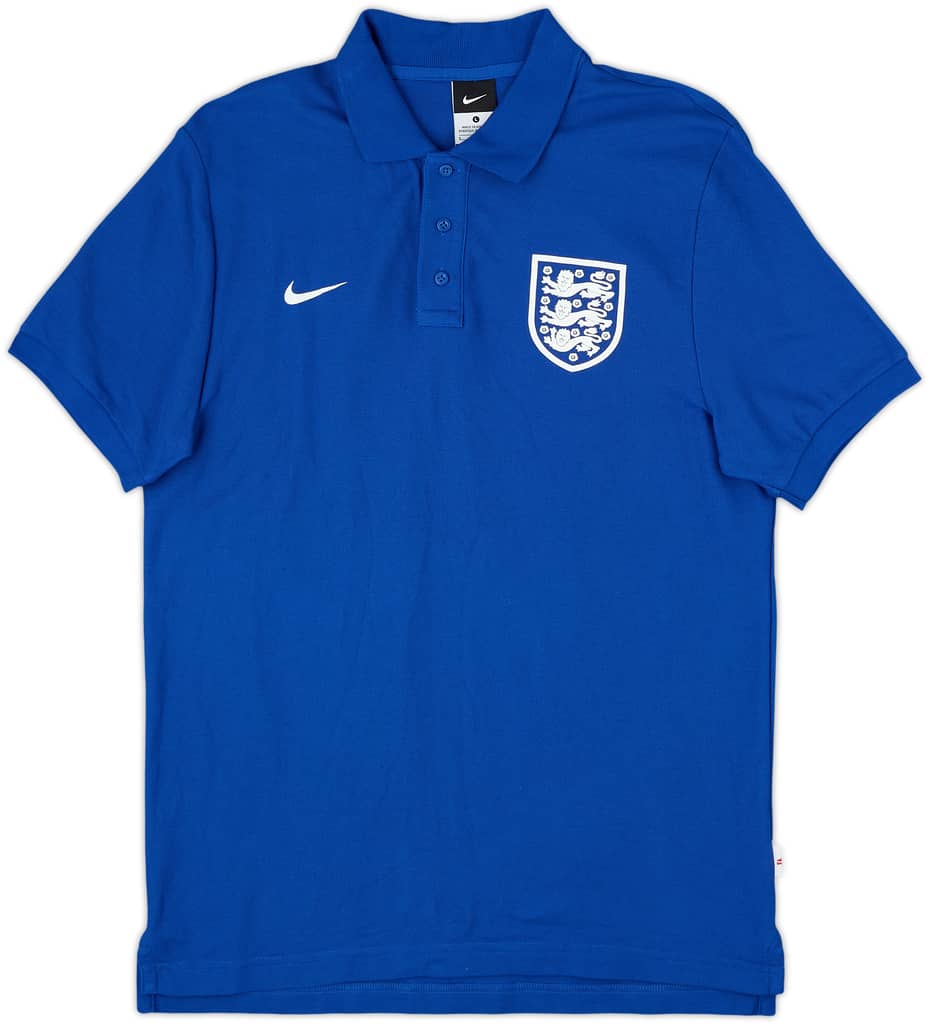 2014-16 England Nike Polo Shirt - 9/10 - (L)
