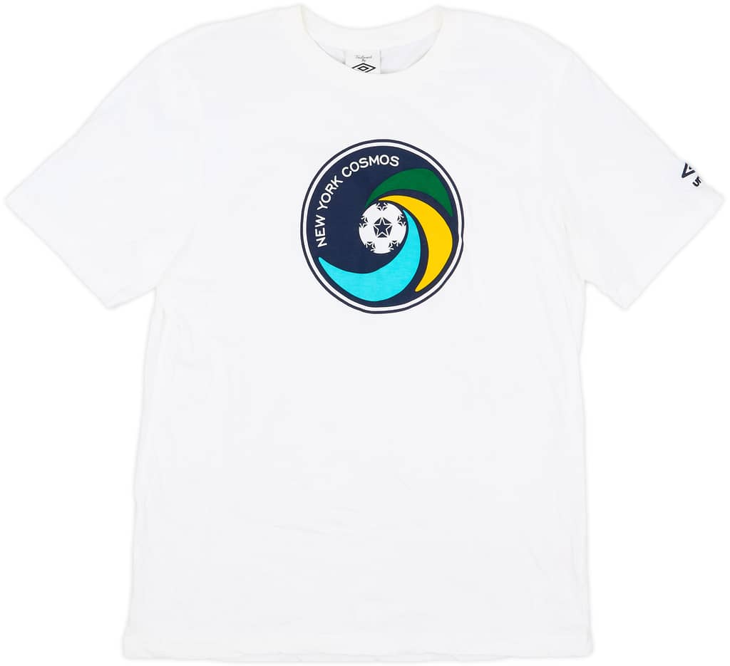2011-12 New York Cosmos Umbro Cotton Tee - 10/10 - (L)