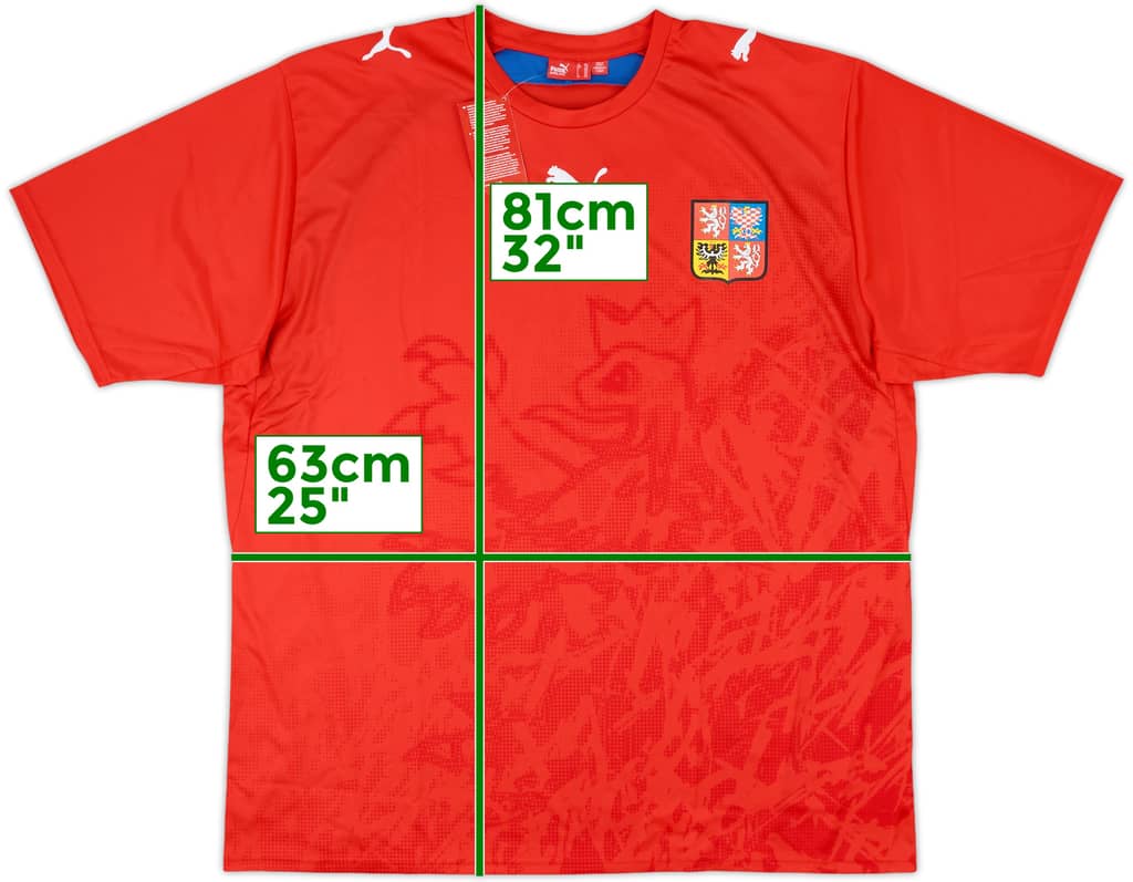 2006-08 Czech Republic Basic Home Shirt (XXL)