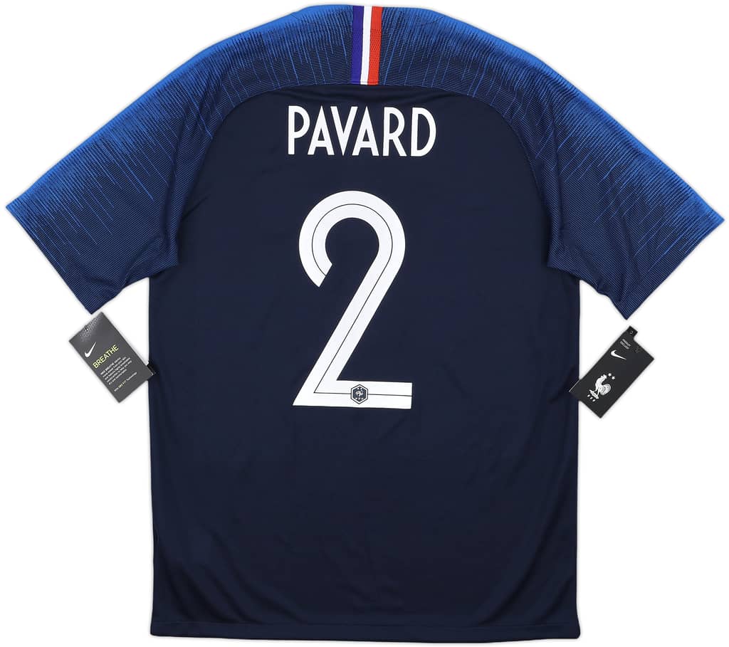 2018 France Home Shirt Pavard #2 (M)