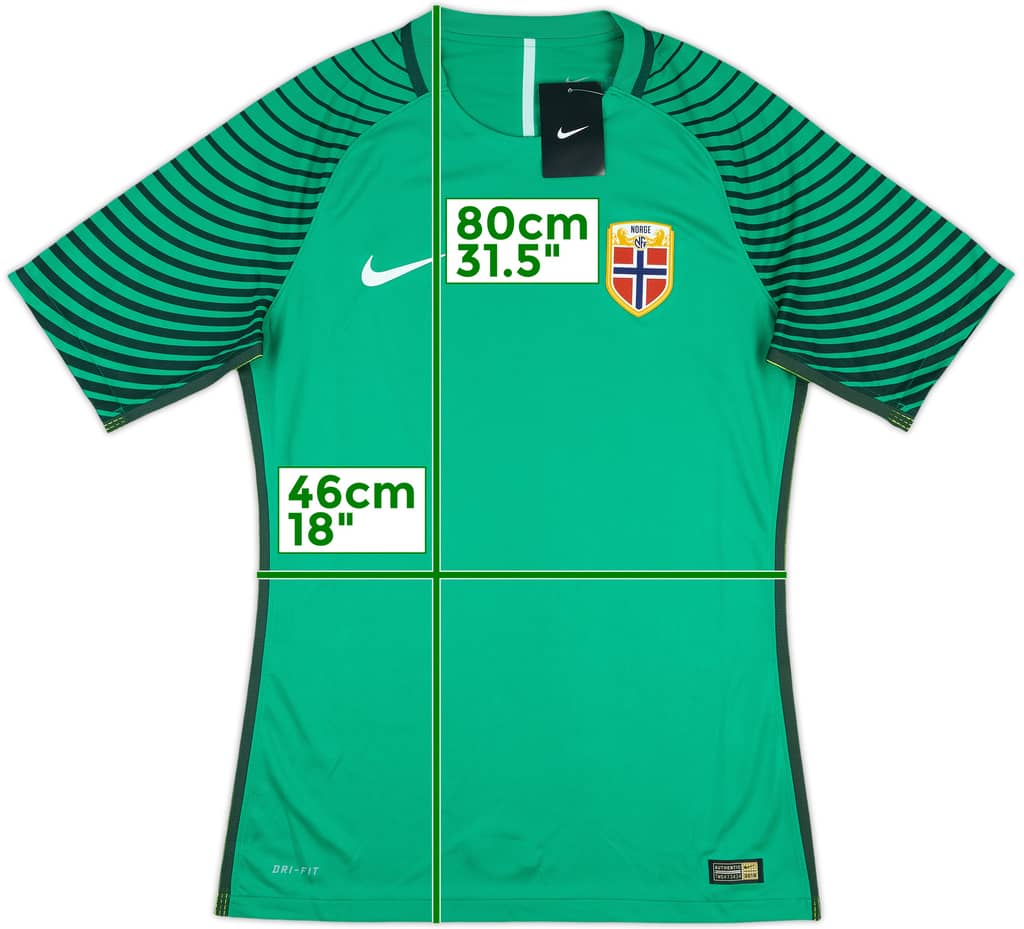 2016-17 Norway Player Issue GK S/S Shirt (M)