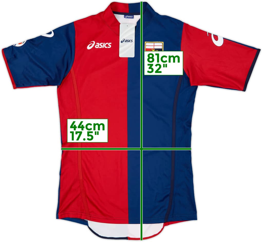 2009-10 Genoa Home Shirt (S)