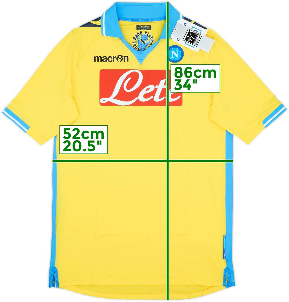 2011-12 Napoli Third Shirt (3XL)