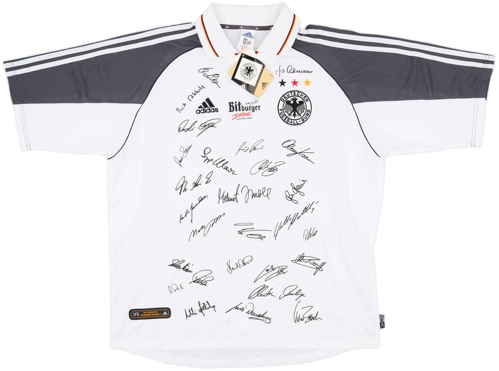 2000-02 Germany 'Signed' Home Shirt (XL)