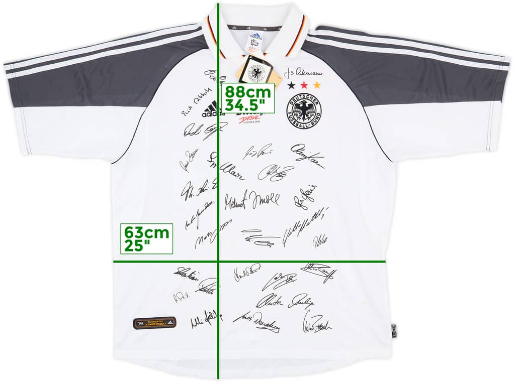 2000-02 Germany 'Signed' Home Shirt (XL)