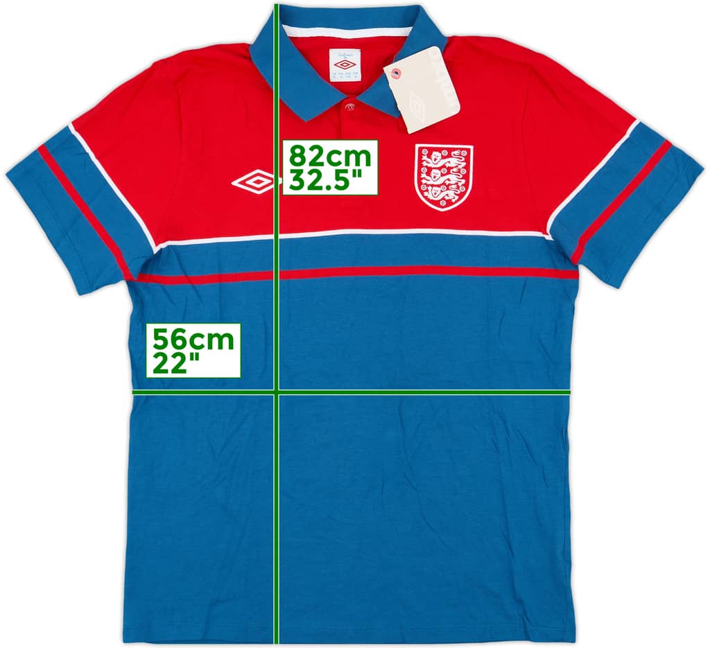 2010-11 England Umbro Polo Shirt (XL)