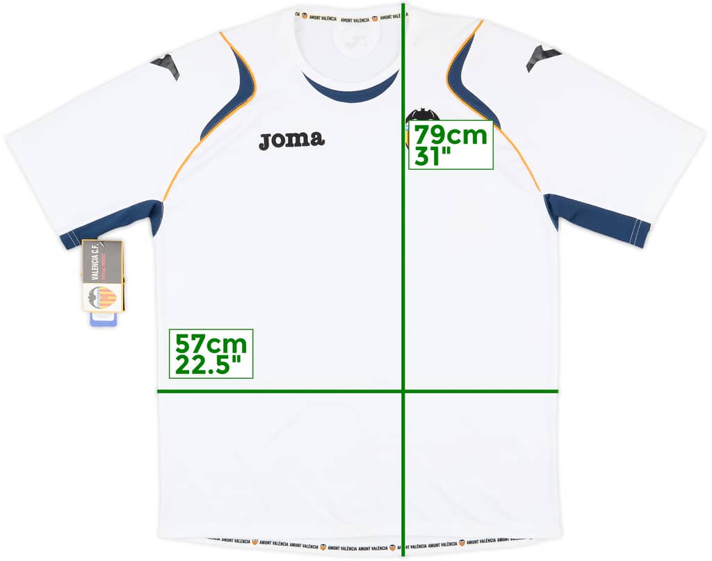 2011-12 Valencia Joma Training Shirt (L)