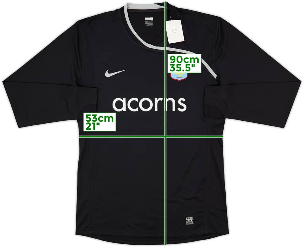 2008-09 Aston Villa Player Issue GK Shirt (XL)