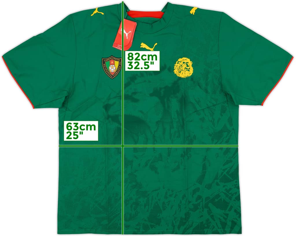 2006-08 Cameroon Home Shirt (XL)