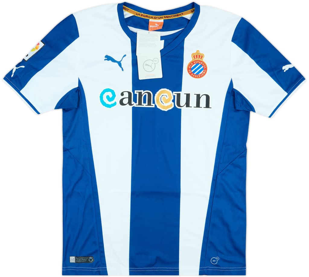 2013-14 Espanyol Home Shirt (S)