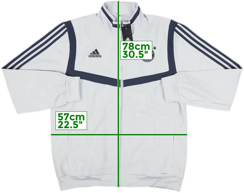 2019-20 Bayern Munich adidas Track Jacket (L)