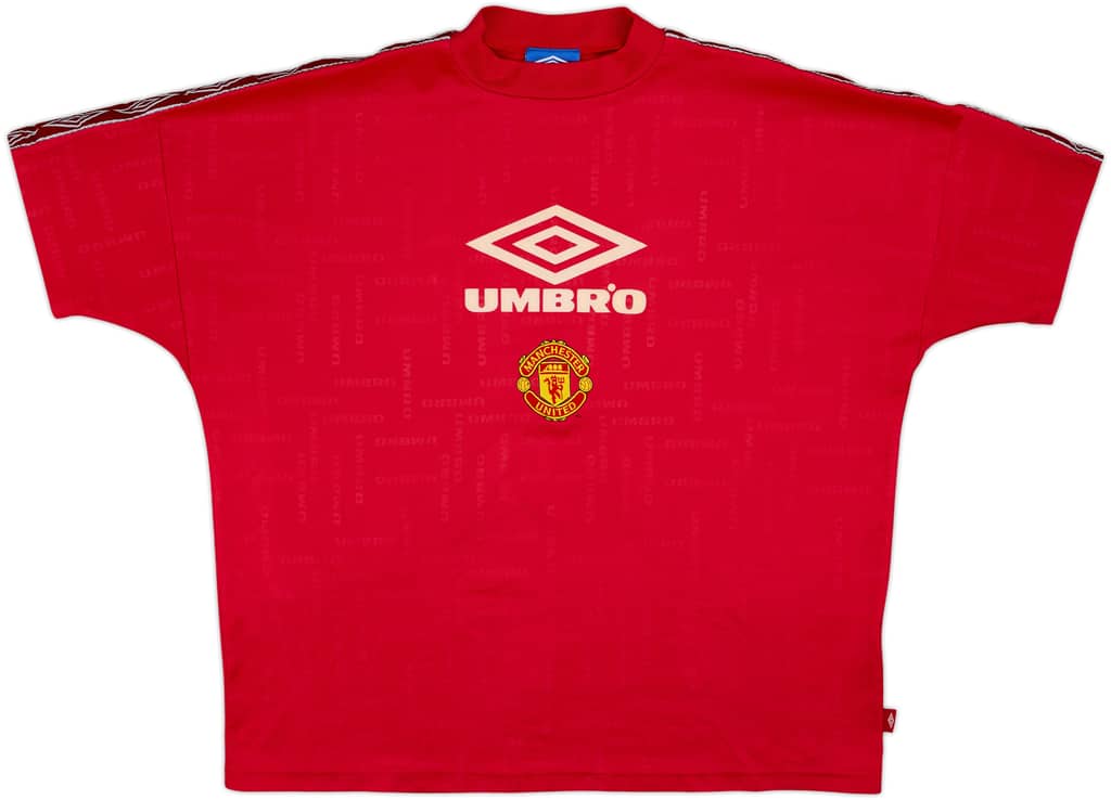 1998-99 Manchester United Umbro Camiseta de entrenamiento - 8/10 - (XXL)