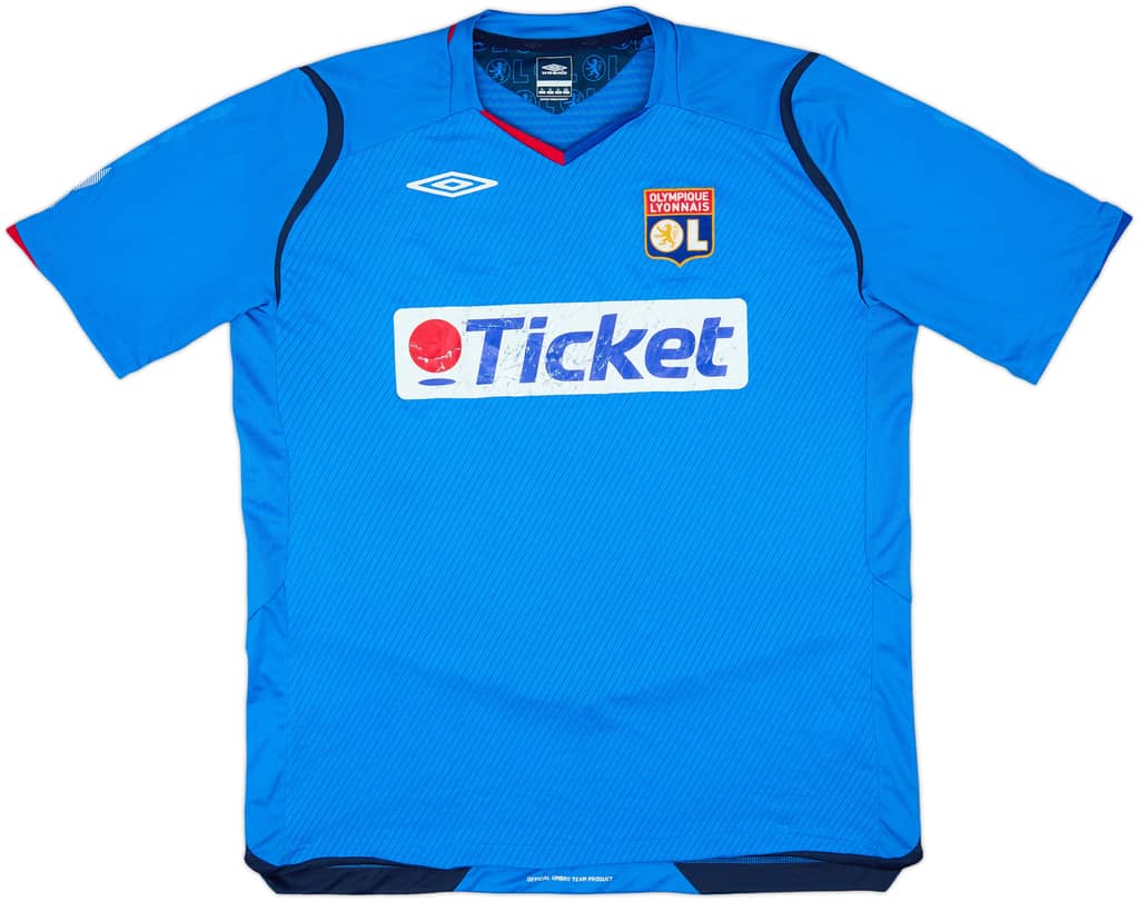 2008-09 Lyon Away Shirt - 5/10 - (XL)