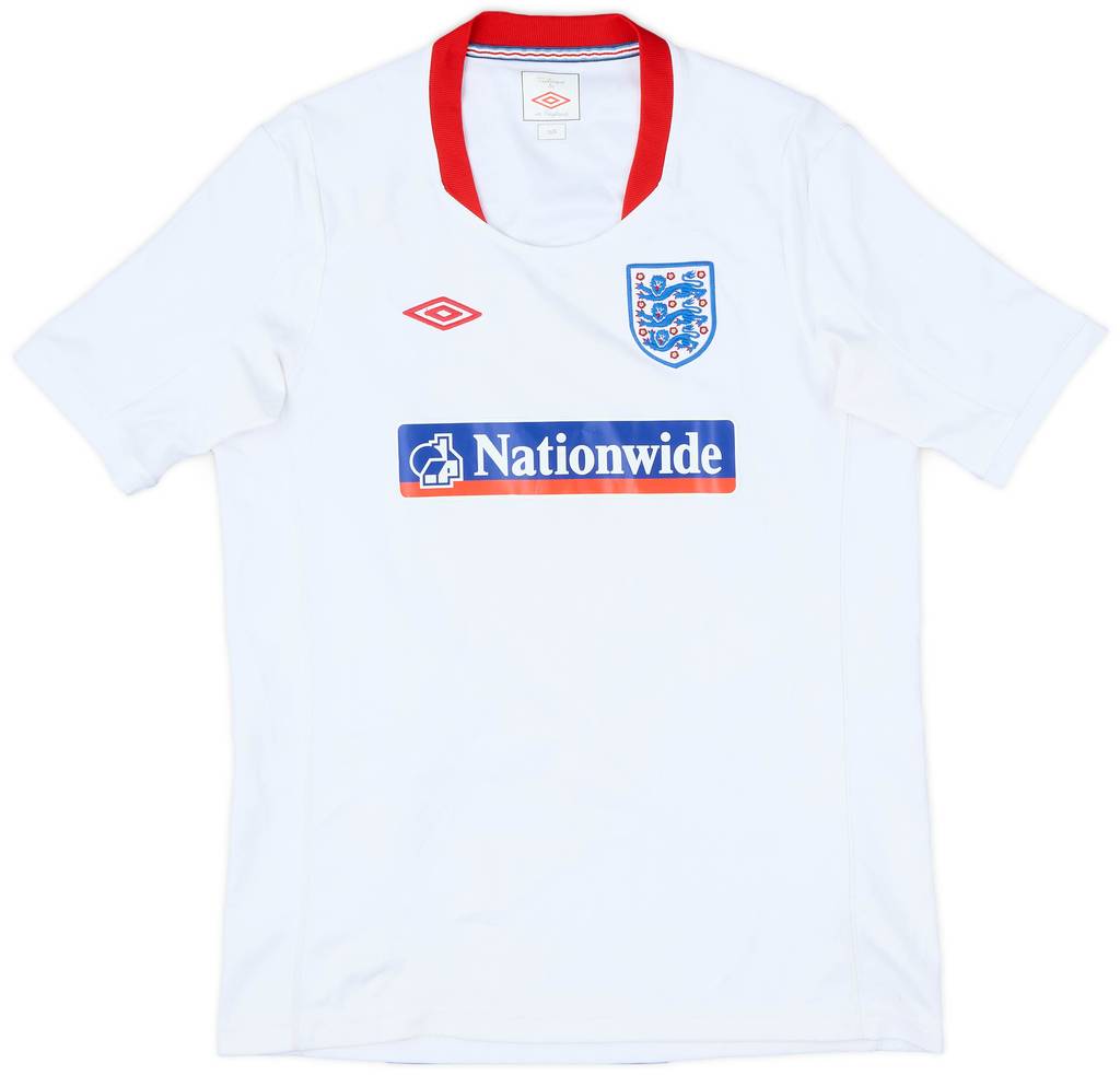 2010-11 England Umbro Training Shirt - 8/10 - (XL.Boys)