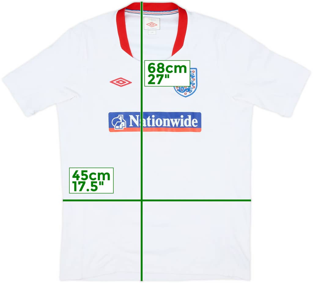 2010-11 England Umbro Training Shirt - 8/10 - (XL.Boys)