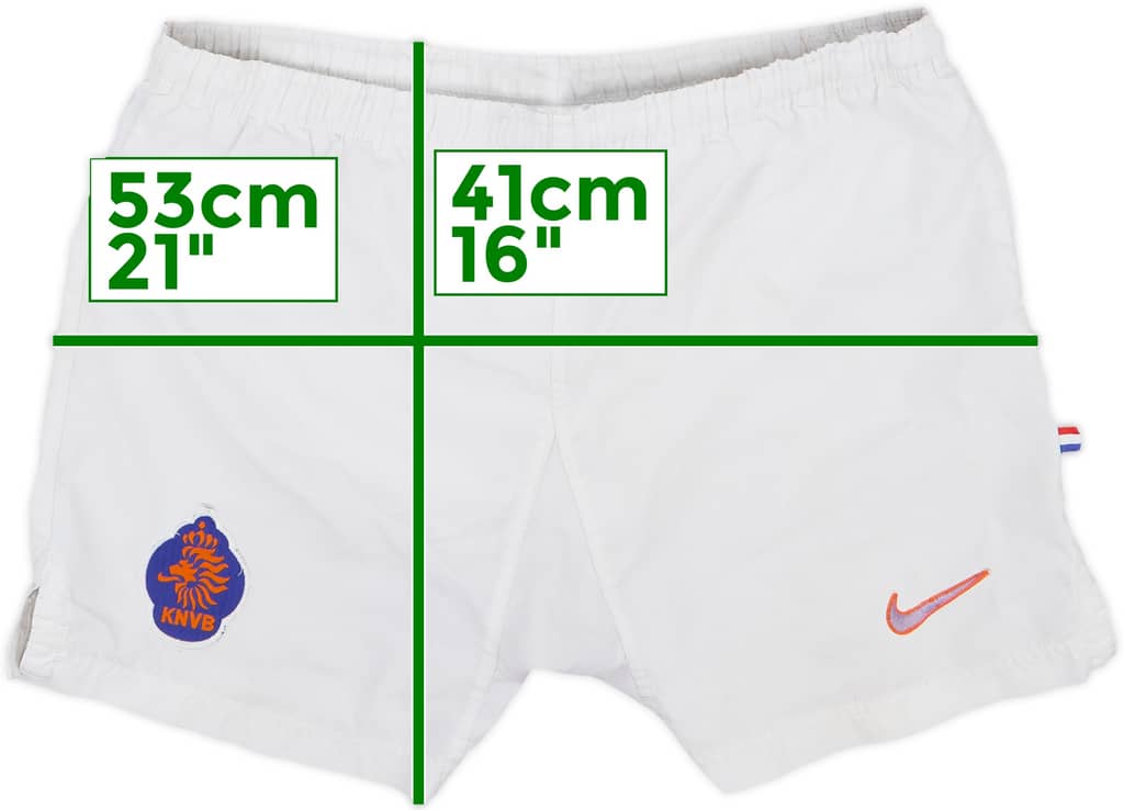 1997-98 Netherlands Home Shorts - 4/10 - (S)
