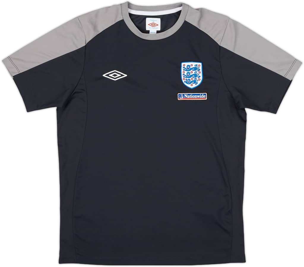 2010-11 England Umbro Training Shirt - 8/10 - (M)