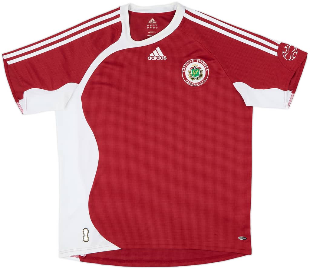2006-08 Latvia Home Shirt - 8/10 - (L)