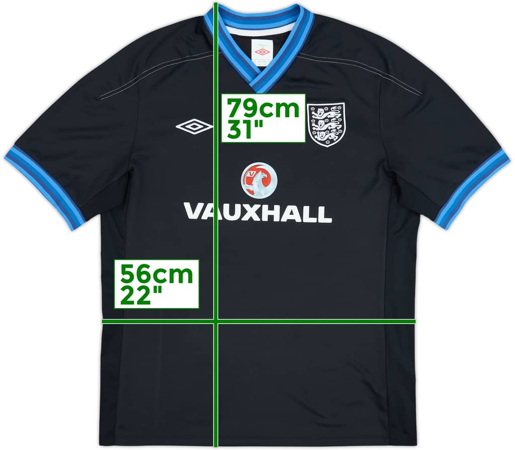 2012-13 England Umbro Training Shirt - 7/10 - (XXL)