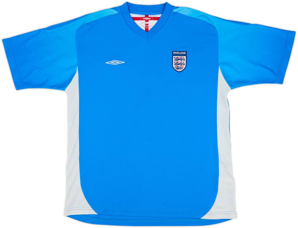 2004-06 England Umbro Training Shirt - 6/10 - (M)