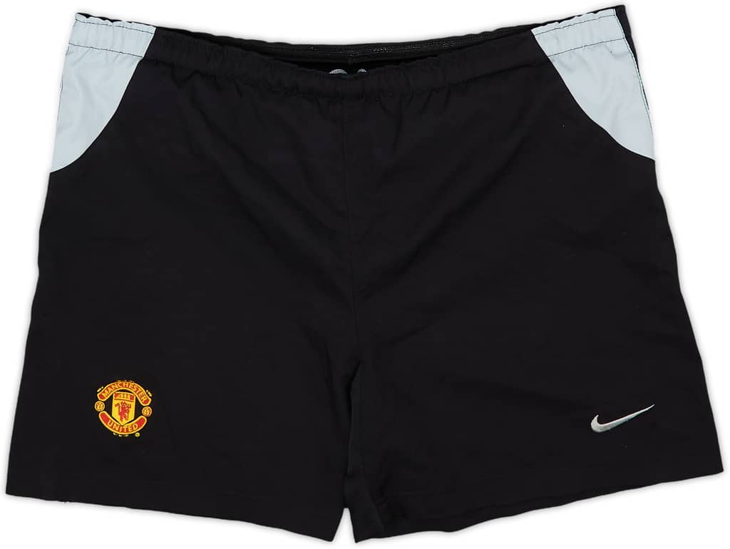 2002-03 Manchester United GK Shorts - 6/10 - (14-15 Years)