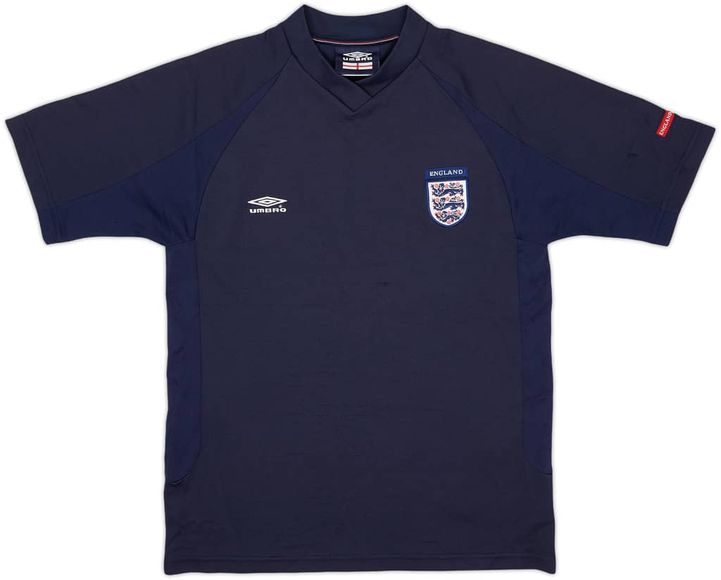 2002-04 England Umbro Training Shirt - 8/10 - (S)