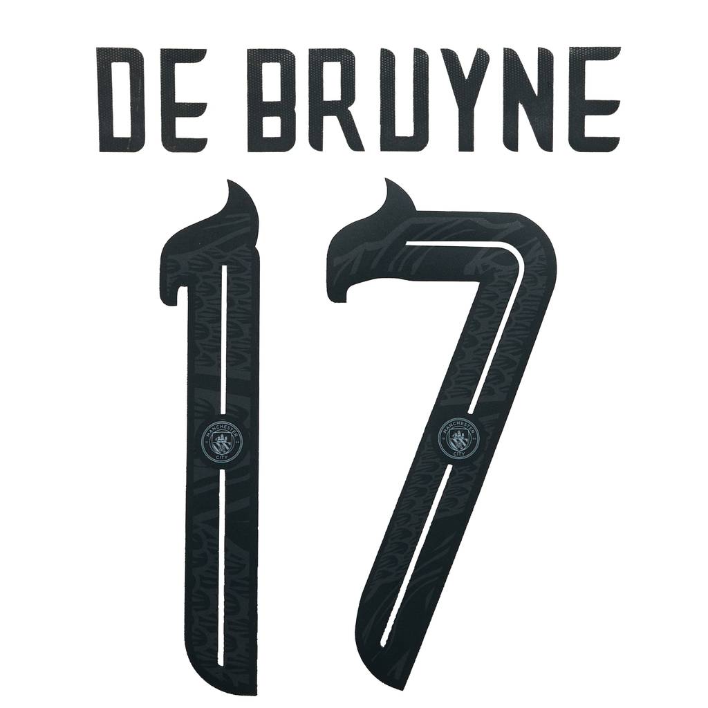 2023-24 Manchester City Fourth Chinese New Year De Bruyne #17 Kids Name Set