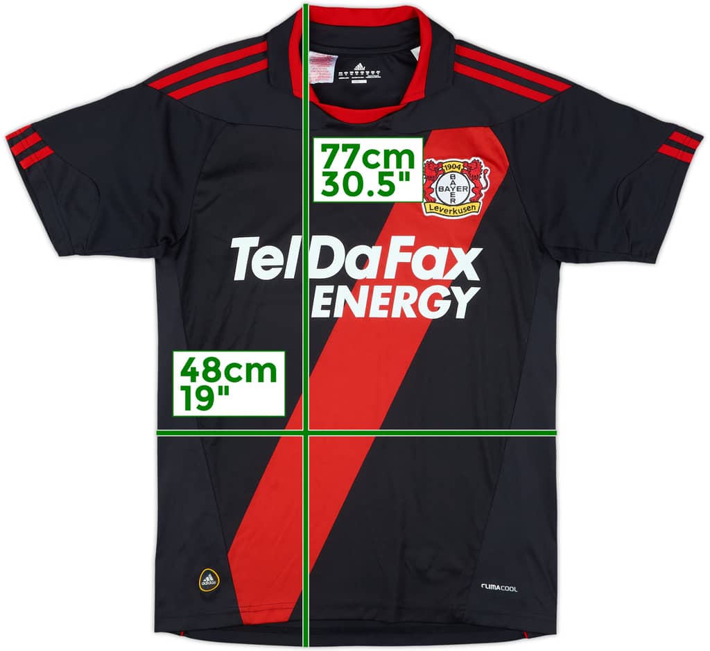 2010-11 Bayer Leverkusen Home Shirt - 10/10 - (XL.Boys)