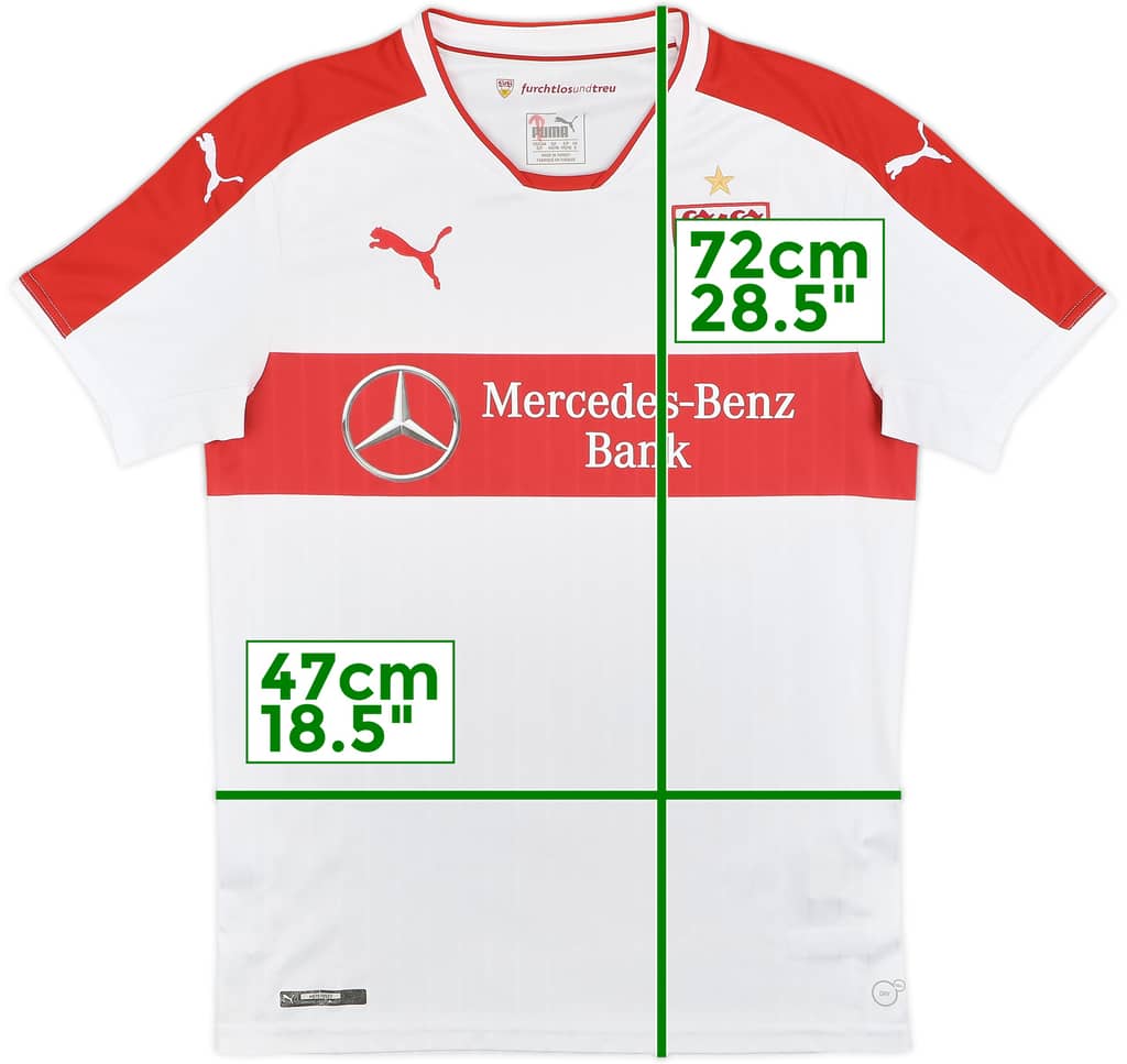 2016-17 Stuttgart Home Shirt - 6/10 - (S)