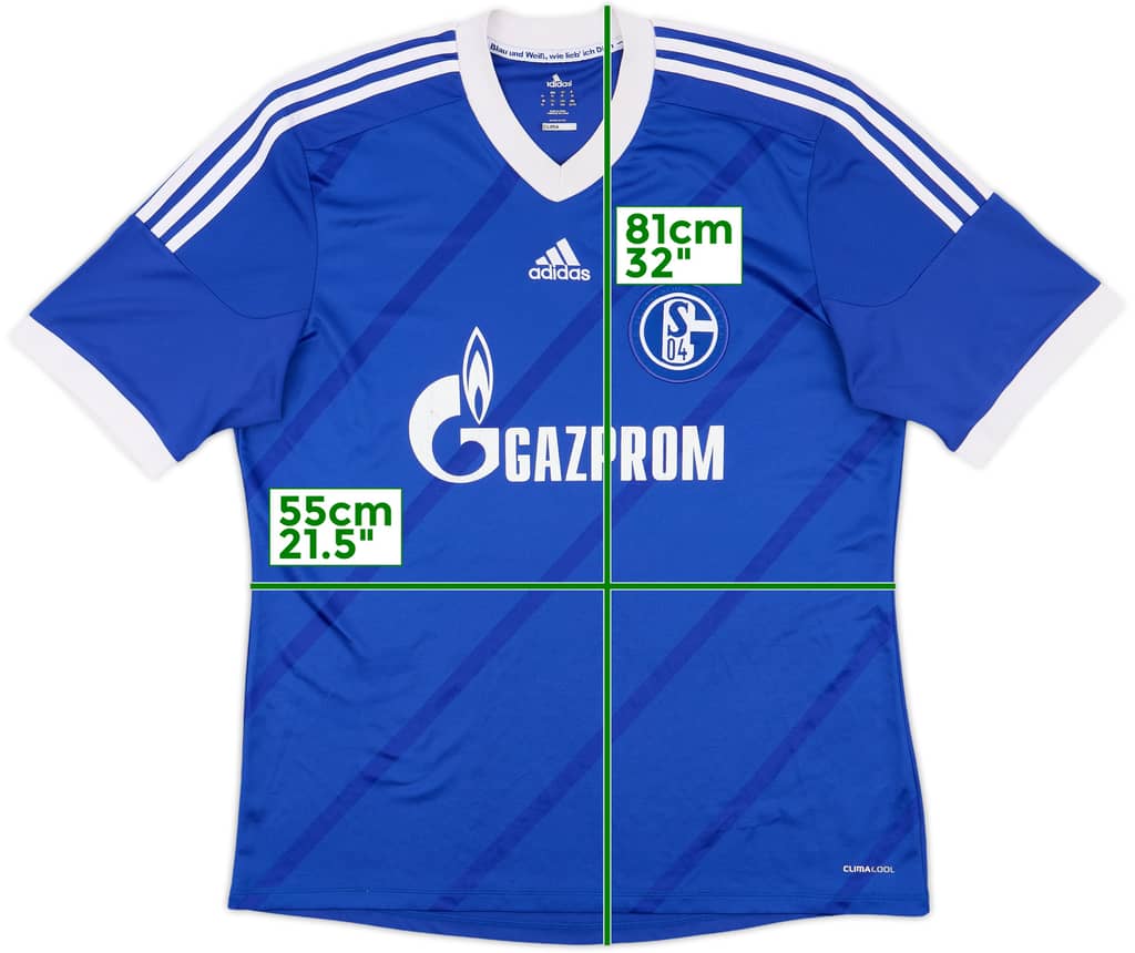 2012-14 Schalke Home Shirt - 7/10 - (XL)