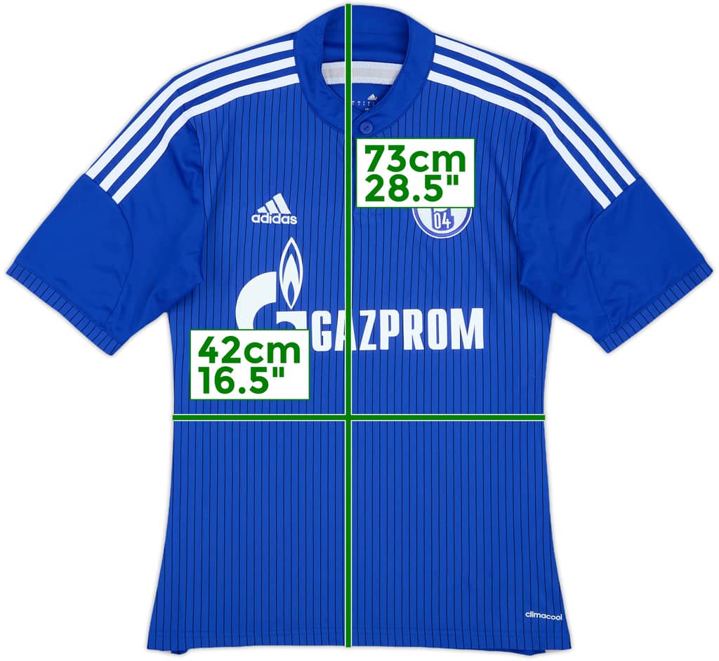 2014-16 Schalke Home Shirt - 7/10 - (S)