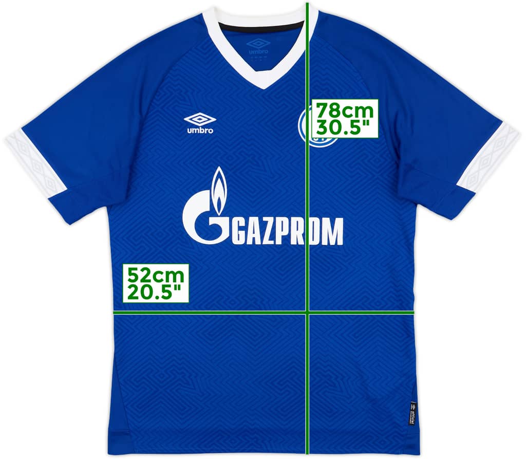 2018-19 Schalke Home Shirt - 8/10 - (L)