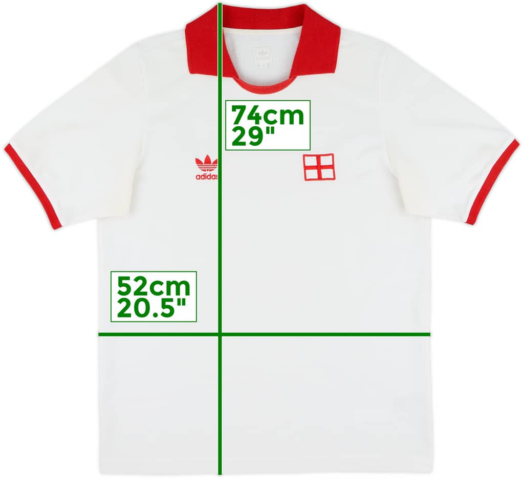 2004-05 England adidas Originals Retro Shirt - 7/10 - (M)