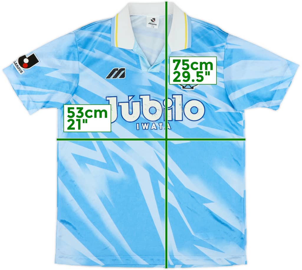 1994-95 Jubilo Iwata Home Shirt - 7/10 - (L)